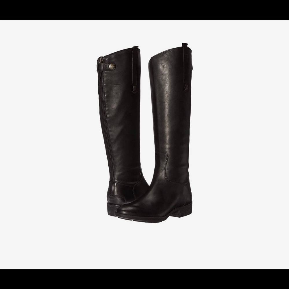 SAM EDELMAN PENNY LEATHER RIDING BOOT SIZE 10 Never worn